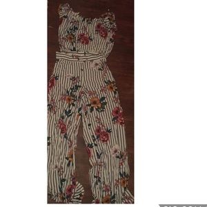 Jumpsuit 2 pieces crop top and pants